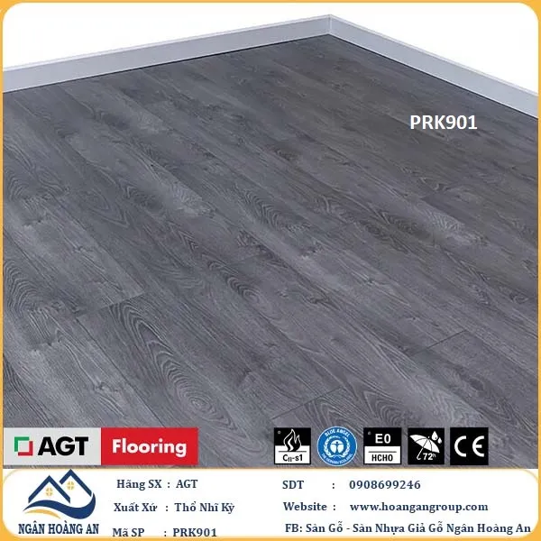 Sàn Gỗ Công Nghiệp AGT Effect PRK901 8mm
